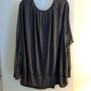 Lane Bryant plus long sleeve blouse